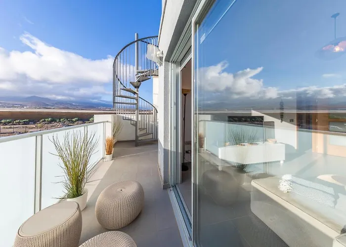 Medano4you The Casa Celou Penthouse Daire La Tejita